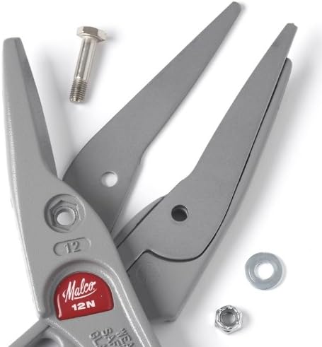 Malco M12N, Andy Aluminum Handled Snips Straight Cut 12″ - Image 3