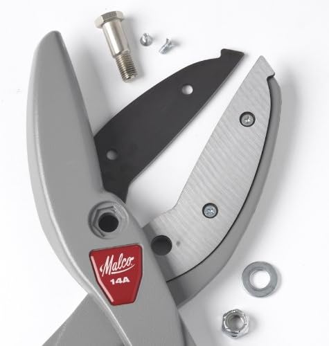 Malco M14A, Andy Classic Aluminum Handled Snip Straight Cut 14″ - Image 3