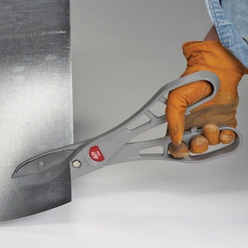 Malco M14N, Andy Aluminum Handled Snip Straight Cut 14″ - Image 2
