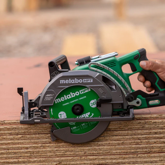 Metabo HPT C3607DWAQ4M, 36V MultiVolt 7-1/4" Rear Handle Circular Saw (Tool Only) - Image 6