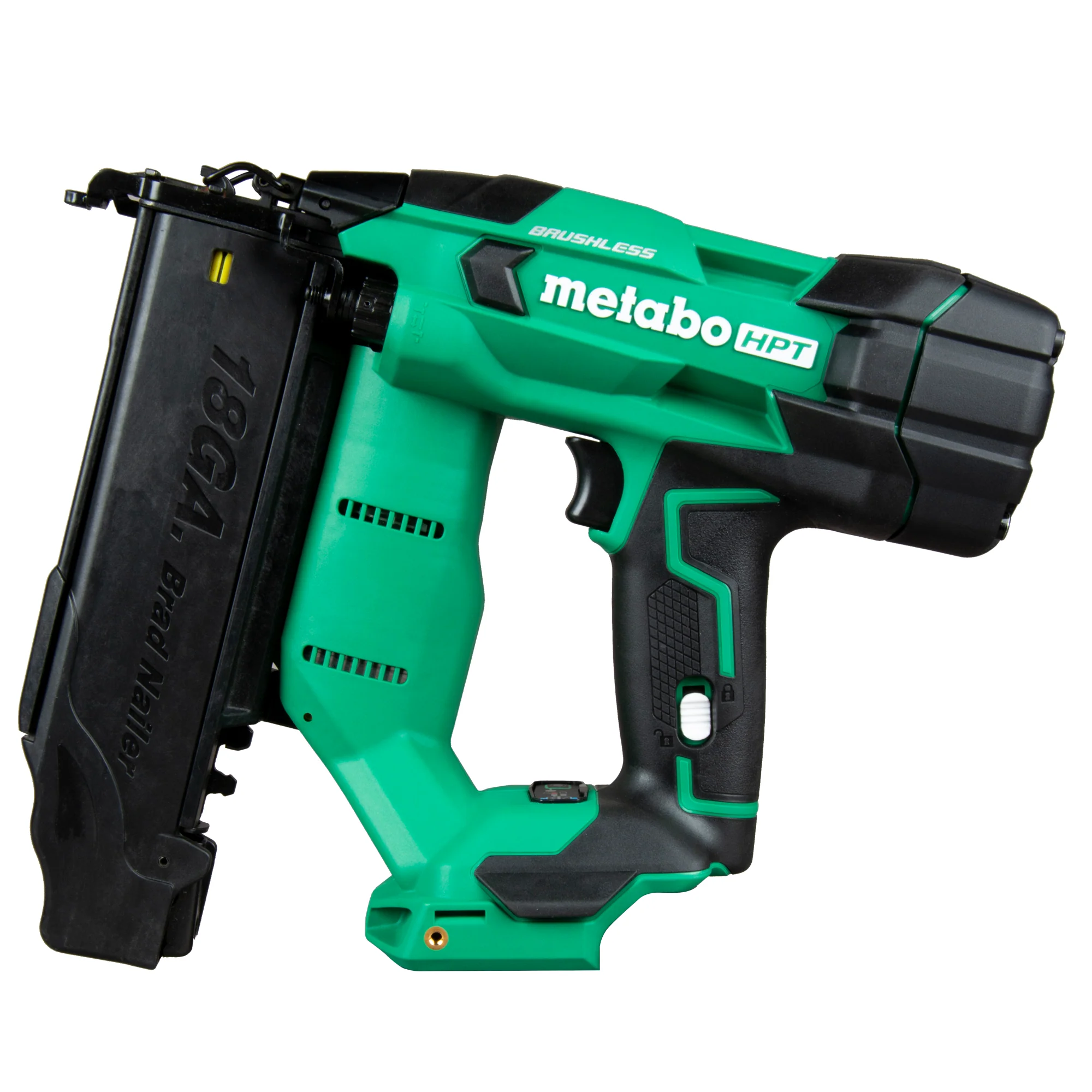 Metabo HPT NT1850DFQ4, 2'' 18V Brushless Li-Ion 18 Ga Brad Nailer (Tool Only) - Image 7