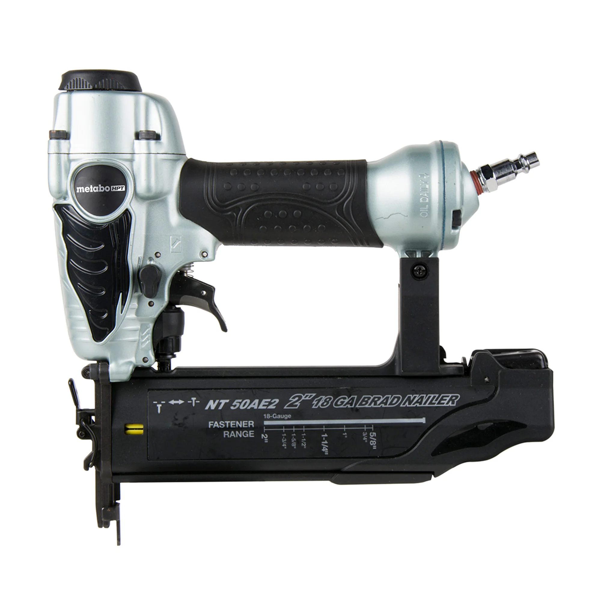 Metabo HPT NT50AE2M, 2'' 18 Gauge Brad Nailer