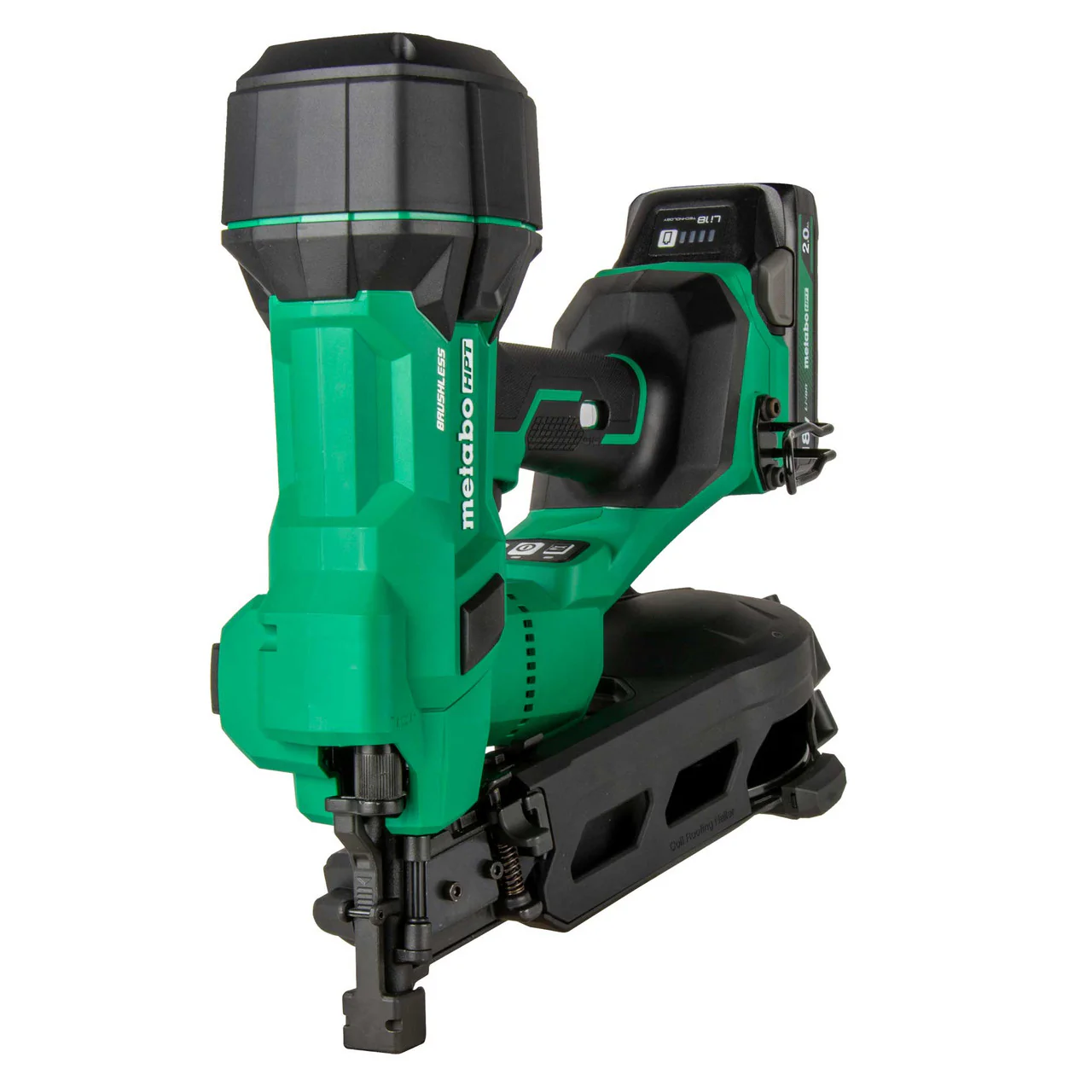 Metabo HPT NV1845DAM, 18V MultiVolt Brushless 1-3/4in Coil Roofing Nailer - Image 3