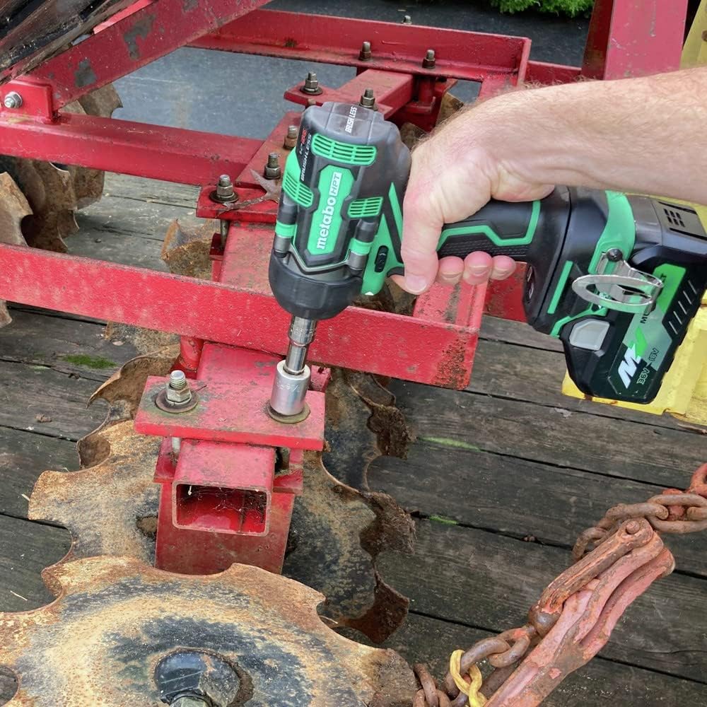 Metabo HPT WR36DEQ4M, 36V MultiVolt™ 1/2 Inch Mid-Torque Impact Wrench (Tool Only) - Image 6