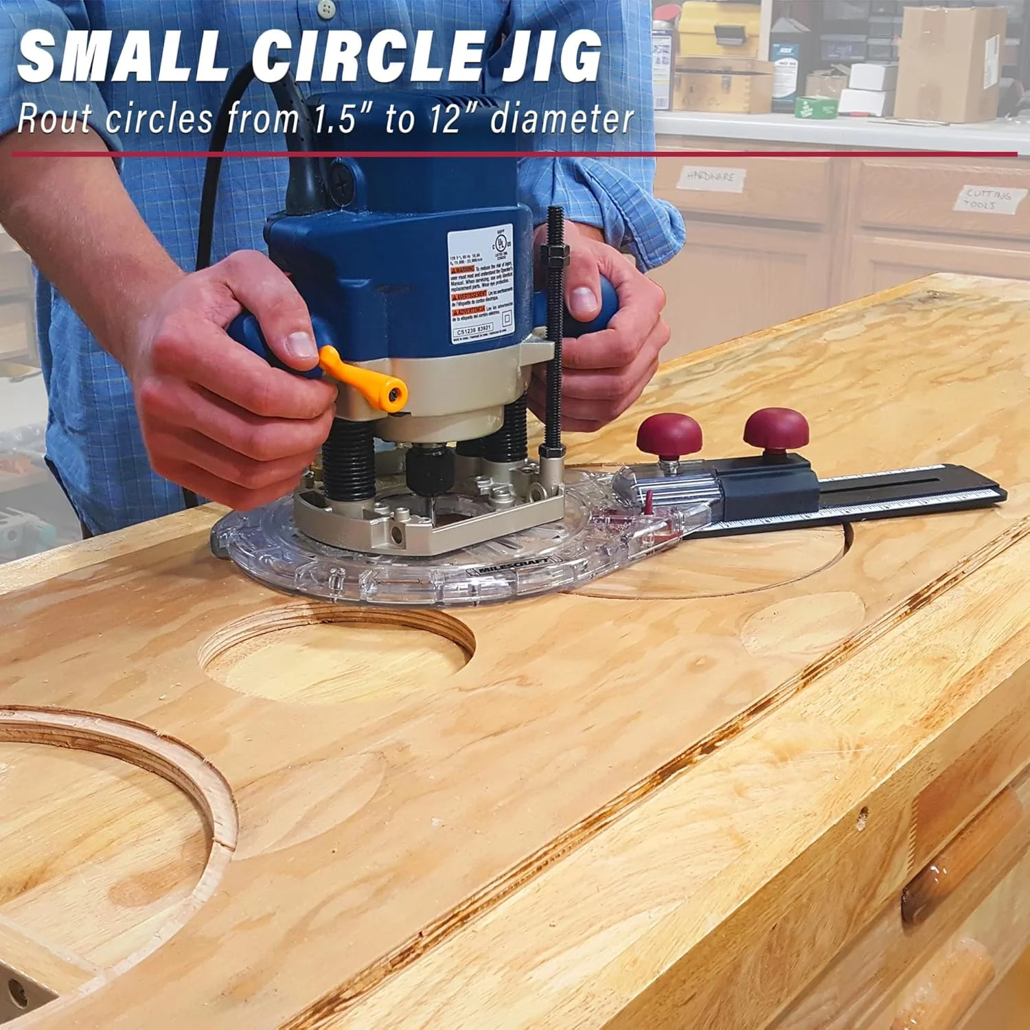 Milescraft 1219, Circle Guide Kit (Imperial) - Image 3