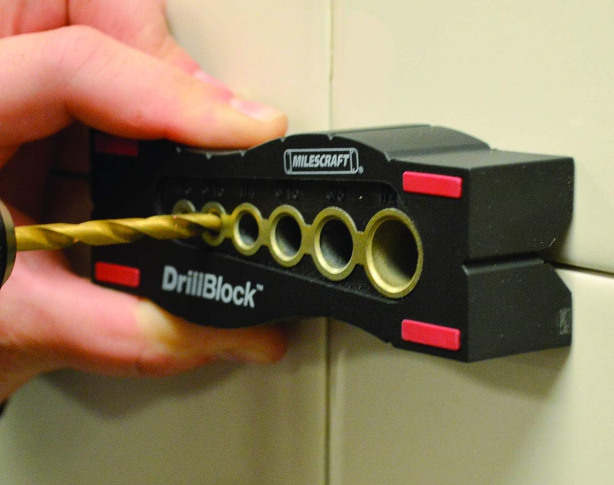 Milescraft 1312, Drill Block (Imperial) Handheld Drilling Guide - Image 4