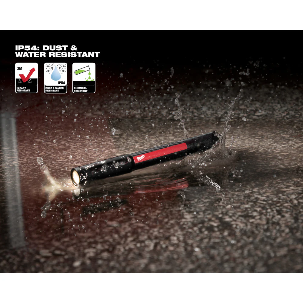 Milwaukee 2010R, Rechargeable 250L Penlight w/ Laser - Image 5