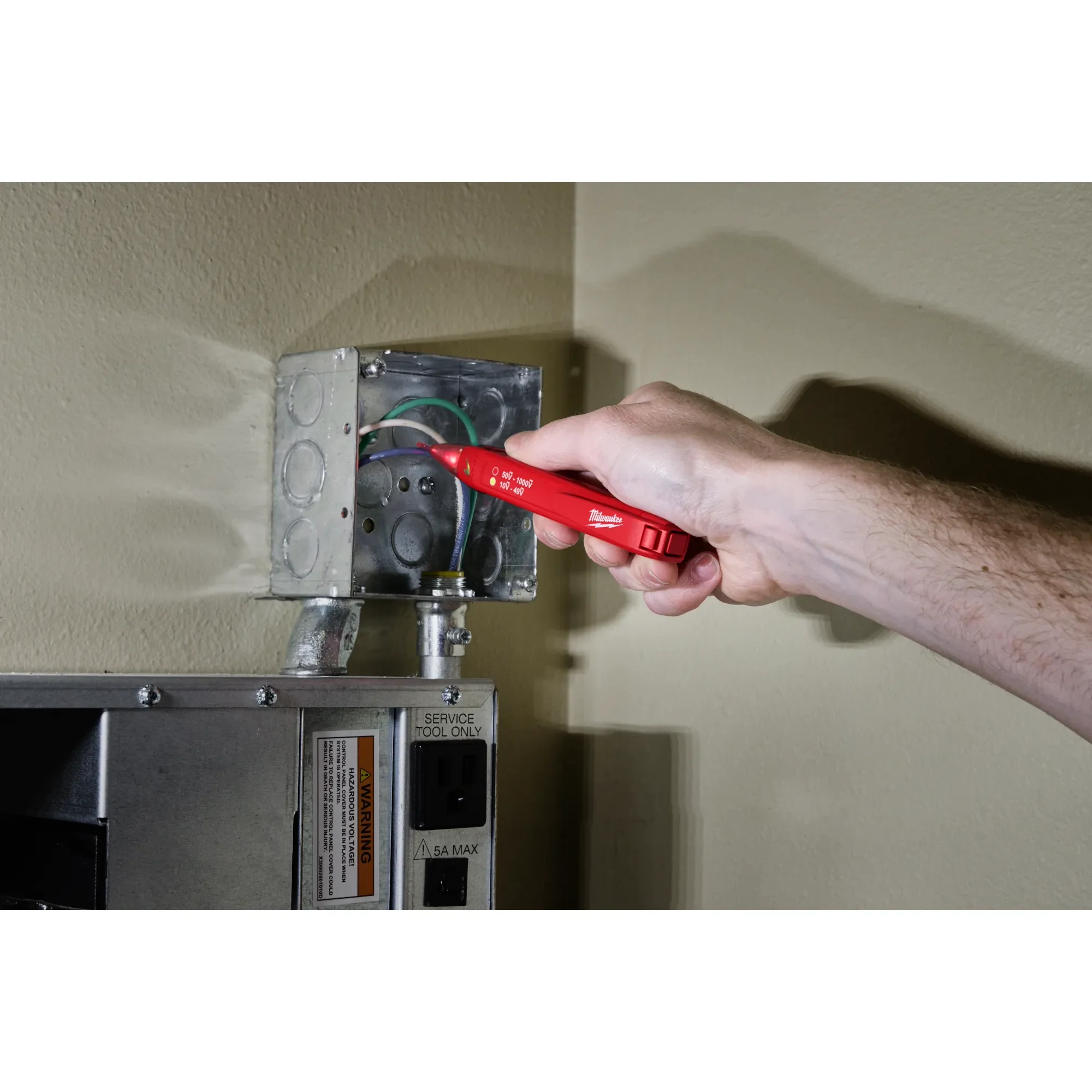 Milwaukee 2208-20, Dual Range Voltage Detector - Image 7