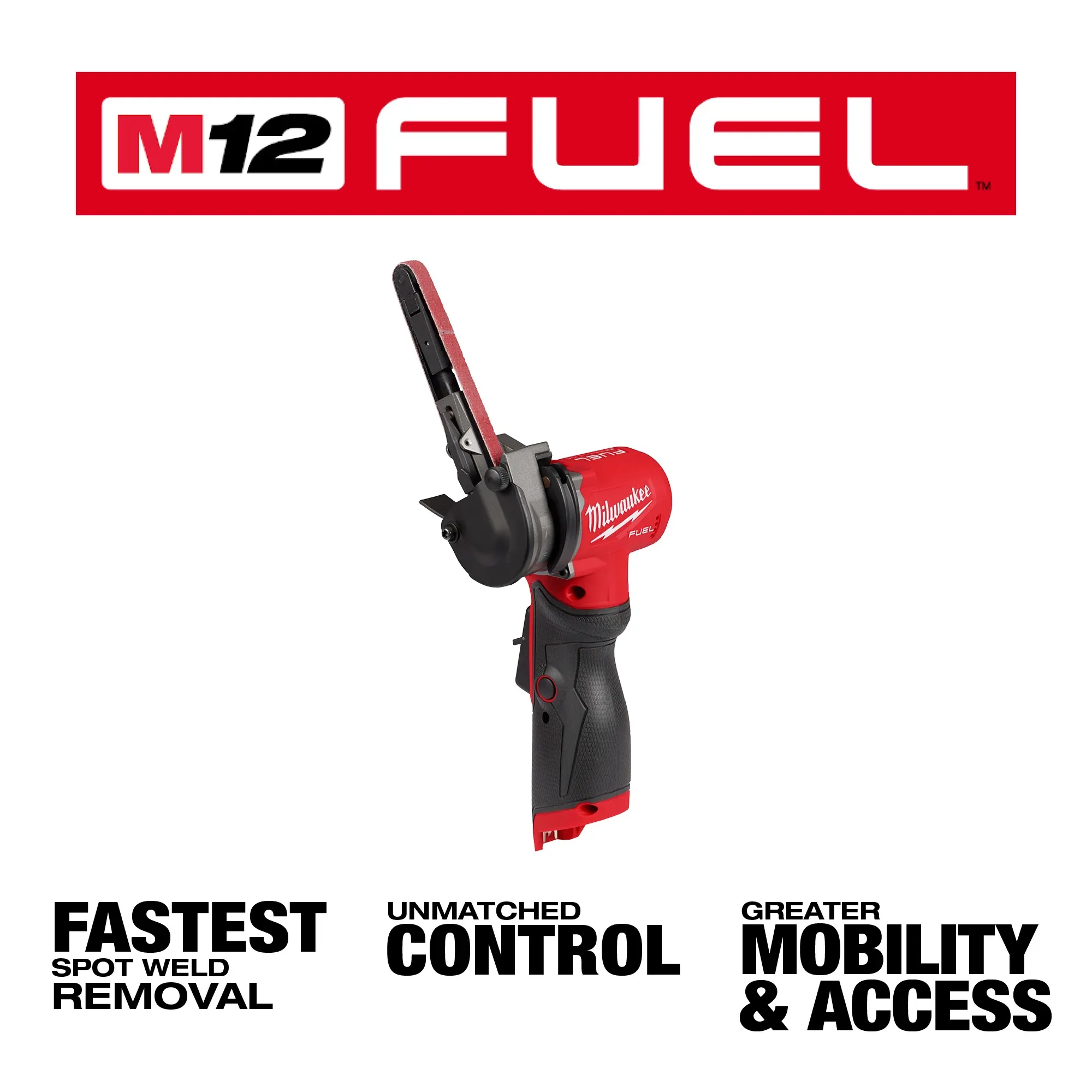 Milwaukee 2483-20, M12 FUEL™ 3/8" X 13" Bandfile - Image 4