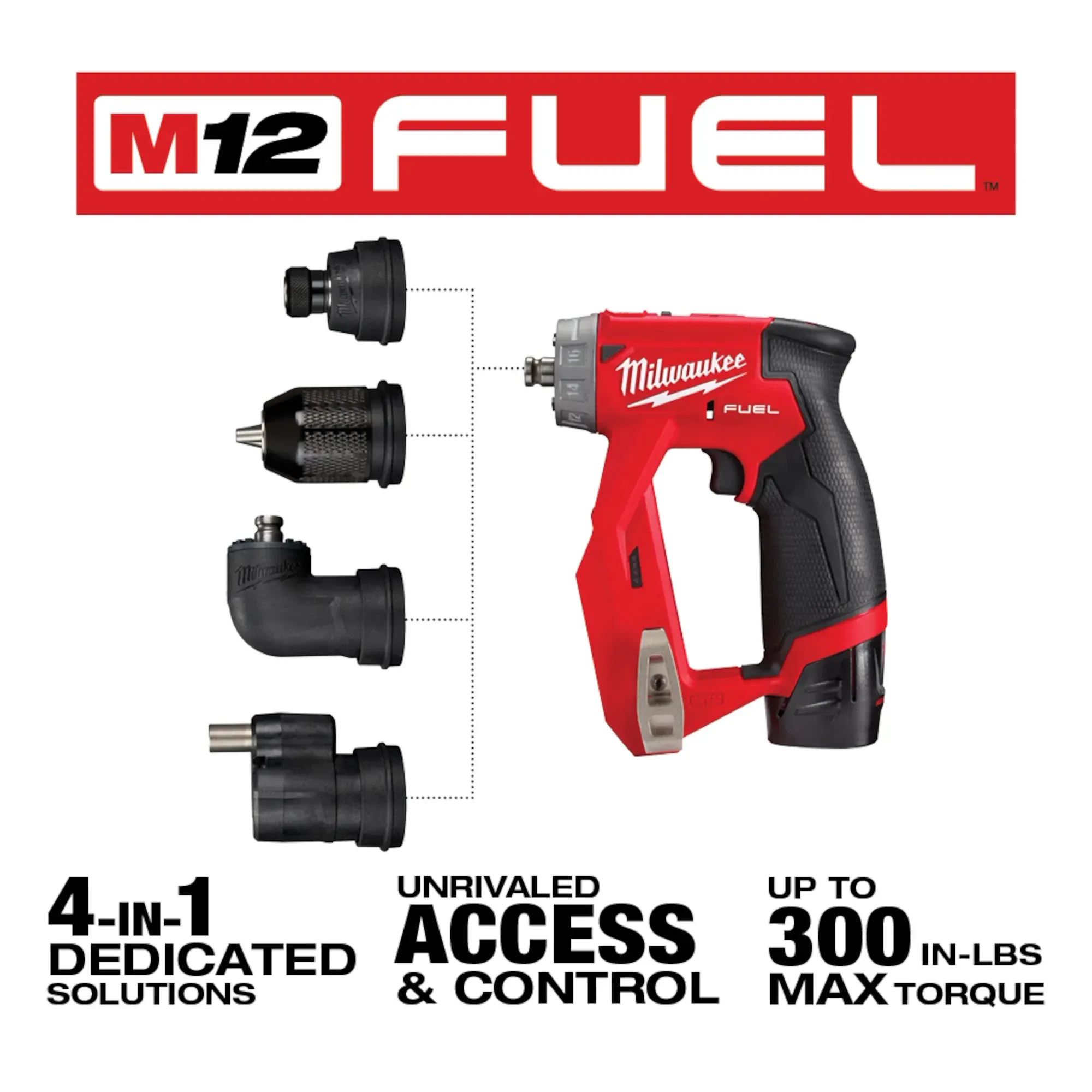 Milwaukee 2505-22, M12 FUEL Installation Drill/Driver Kit - Image 4