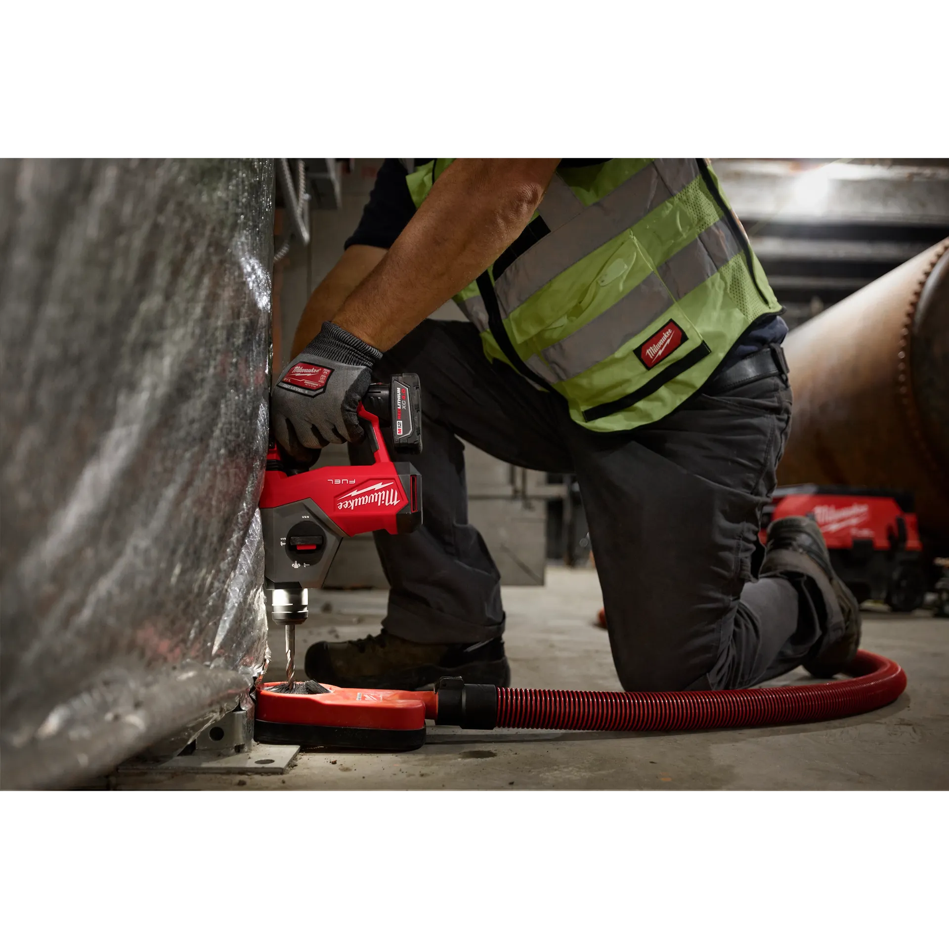 Milwaukee 2508-20, M12 FUEL™ 5/8” SDS Plus Rotary Hammer - Image 8