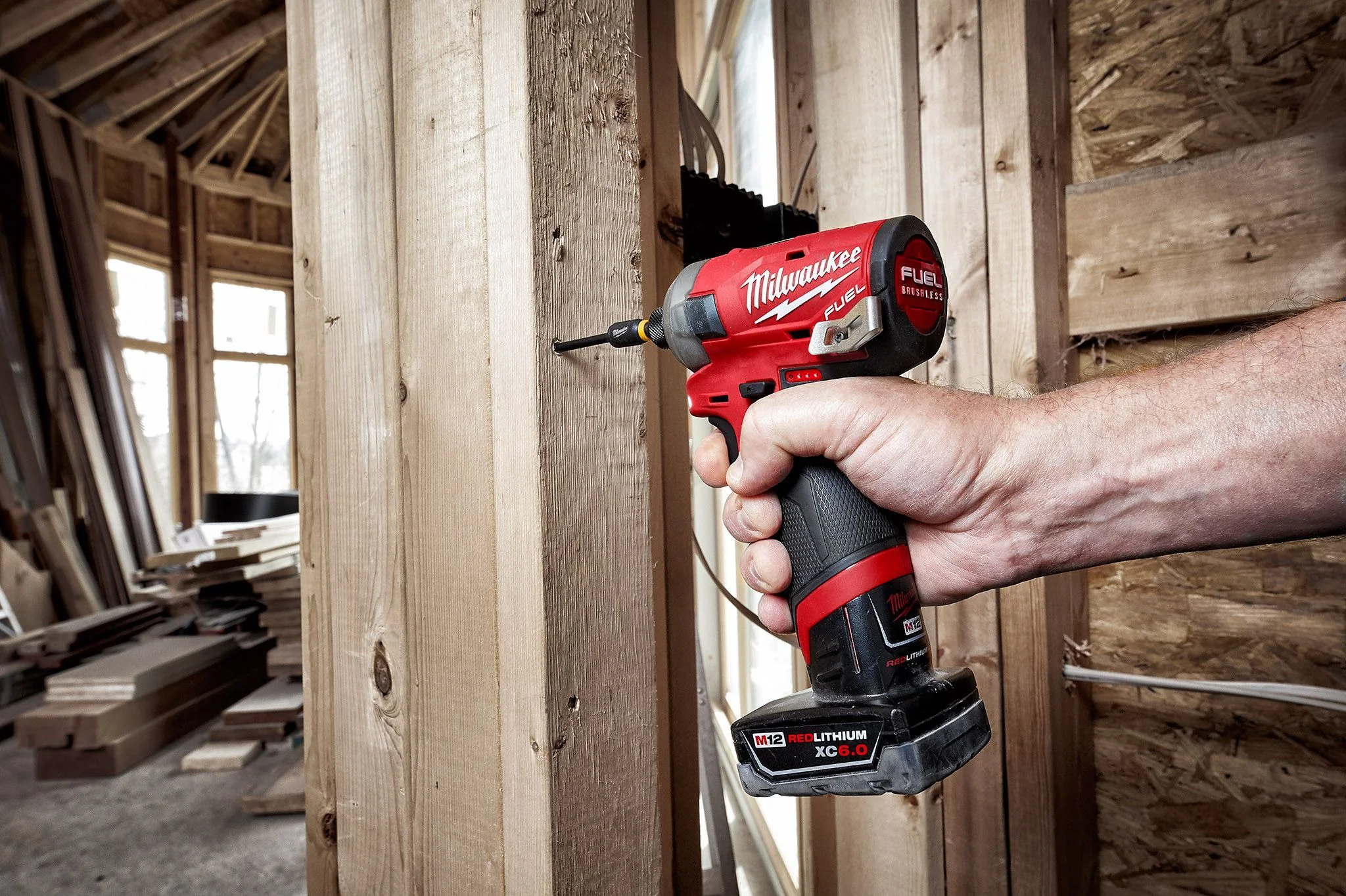 Milwaukee 2551-20, M12 FUEL SURGE 1/4" Hex Hydraulic Driver (Tool Only) - Image 3