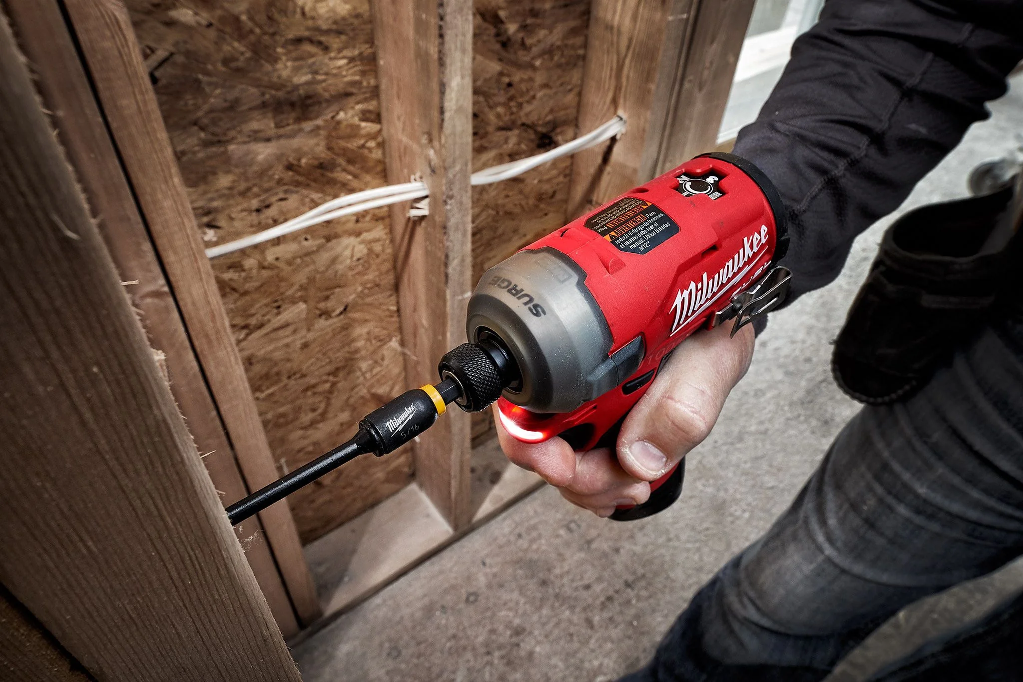 Milwaukee 2551-20, M12 FUEL SURGE 1/4" Hex Hydraulic Driver (Tool Only) - Image 4