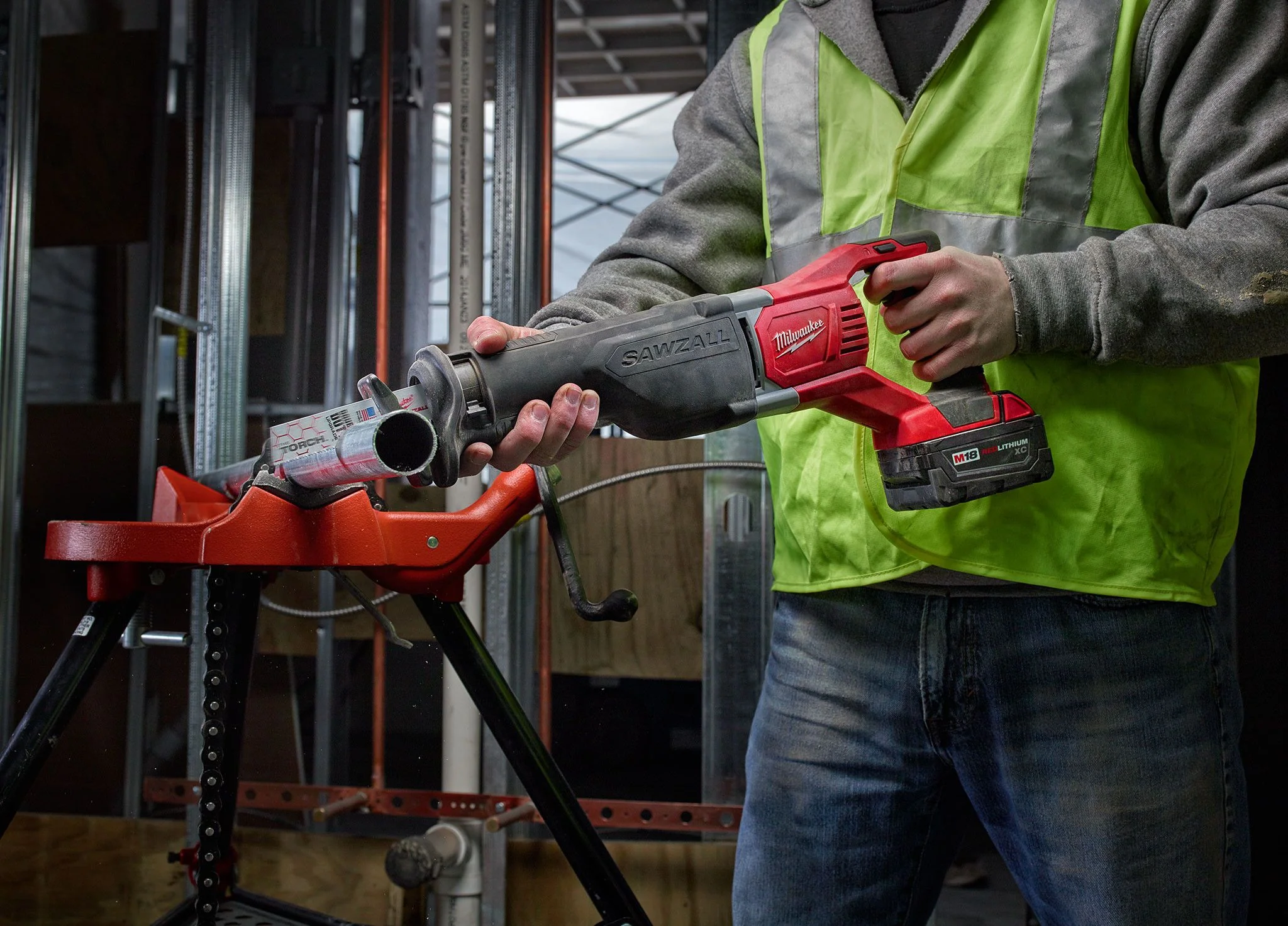 Milwaukee 2621-20, M18 Sawzall Reciprocating Saw (Tool Only) - Image 3