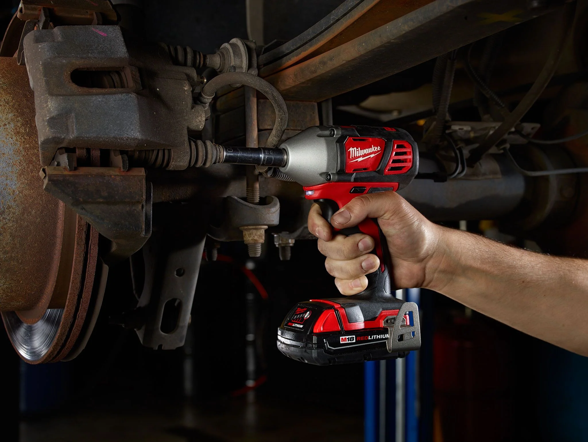 Milwaukee 2658-20, M18 3/8" Impact Wrench w/Friction Ring (Tool Only) - Image 3