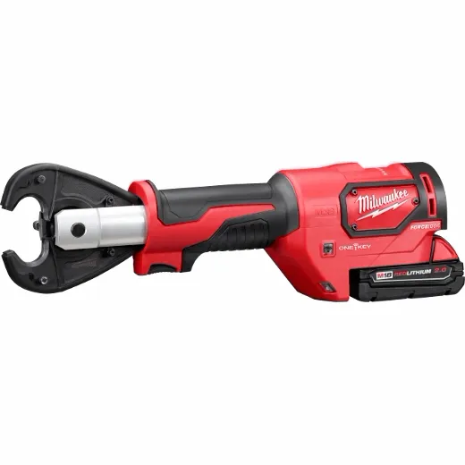 Milwaukee 2678-22, M18 FORCE LOGIC 6T Utility Crimper Kit with D3 Grooves "Snub Nose" - Image 5
