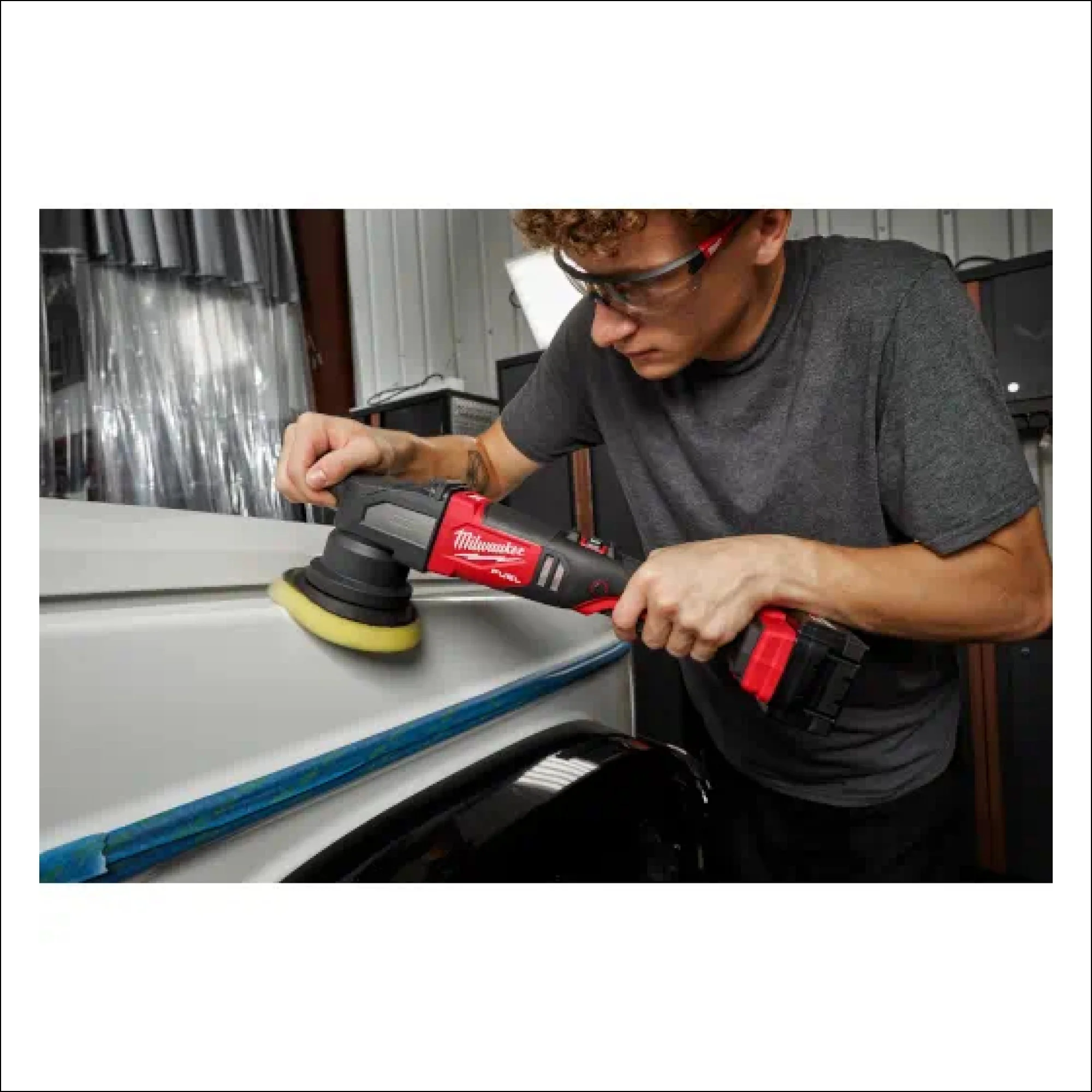 Milwaukee 2685-20, M18 FUEL™ 21mm Random Orbital Polisher - Image 3