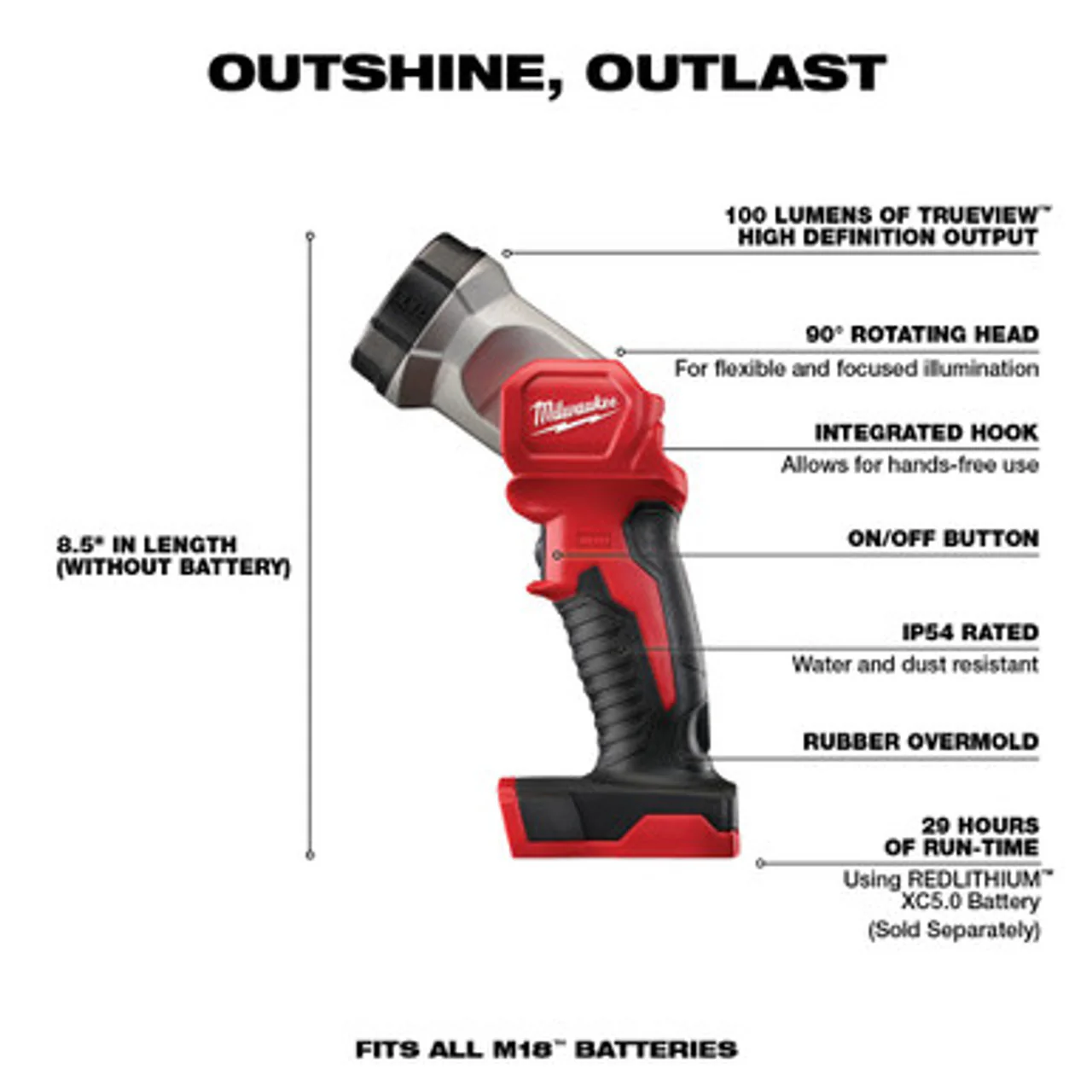 Milwaukee 2696-24, M18 Cordless 4-Tool Combo Kit - Image 4