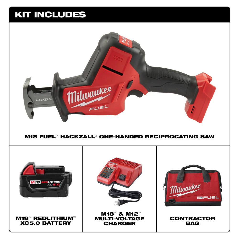 Milwaukee 2719-21, M18 FUEL Hackzall Kit - Image 6