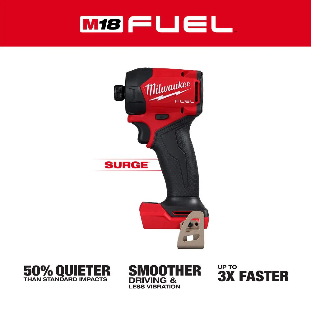 Milwaukee 2761-20, M18 FUEL™ SURGE™ 1/4" Hex Hydraulic Driver - Image 2