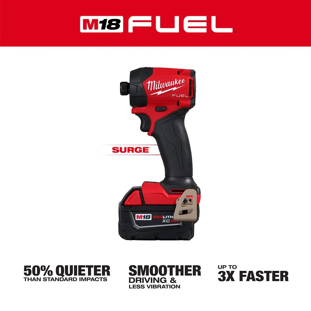Milwaukee 2761-22, M18 FUEL™ SURGE™ 1/4" Hex Hydraulic Driver Kit - Image 2