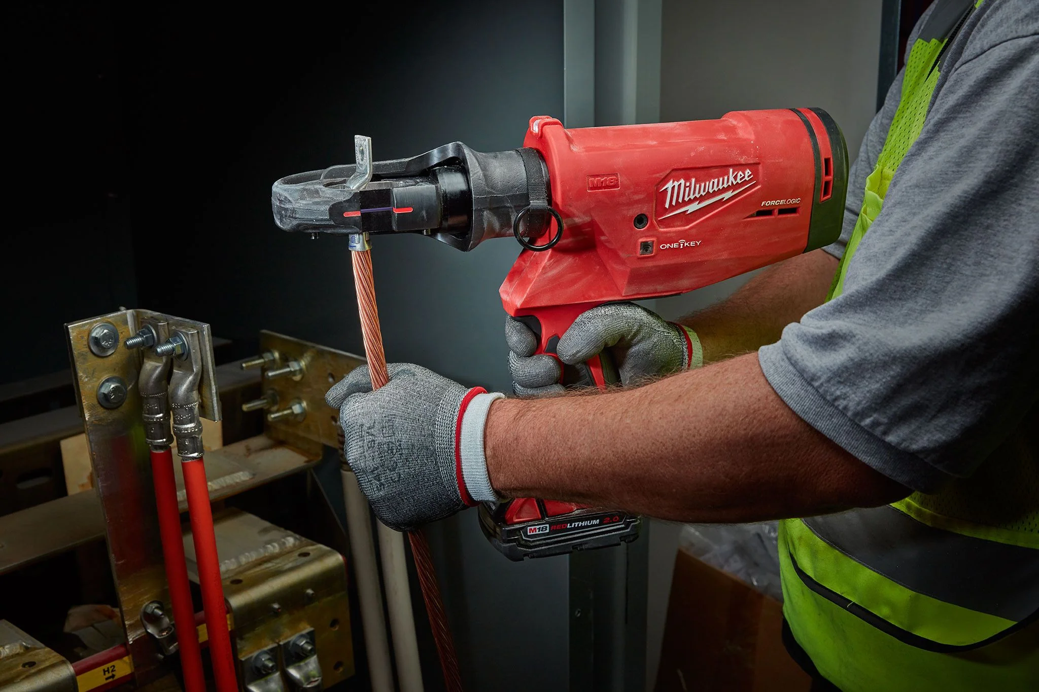 Milwaukee 2779-22, M18 FORCE LOGIC 750 MCM Crimper Kit - Image 3