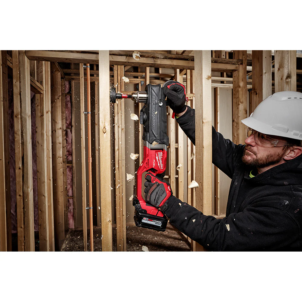 Milwaukee 2809-20, M18 Fuel Super Hawg 1/2" Right Angle Drill (Tool Only) - Image 2