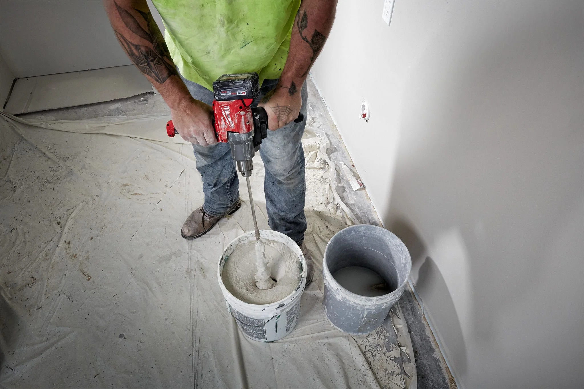 Milwaukee 2810-20, M18 FUEL Mud Mixer with 180° Handle (Tool Only) - Image 4