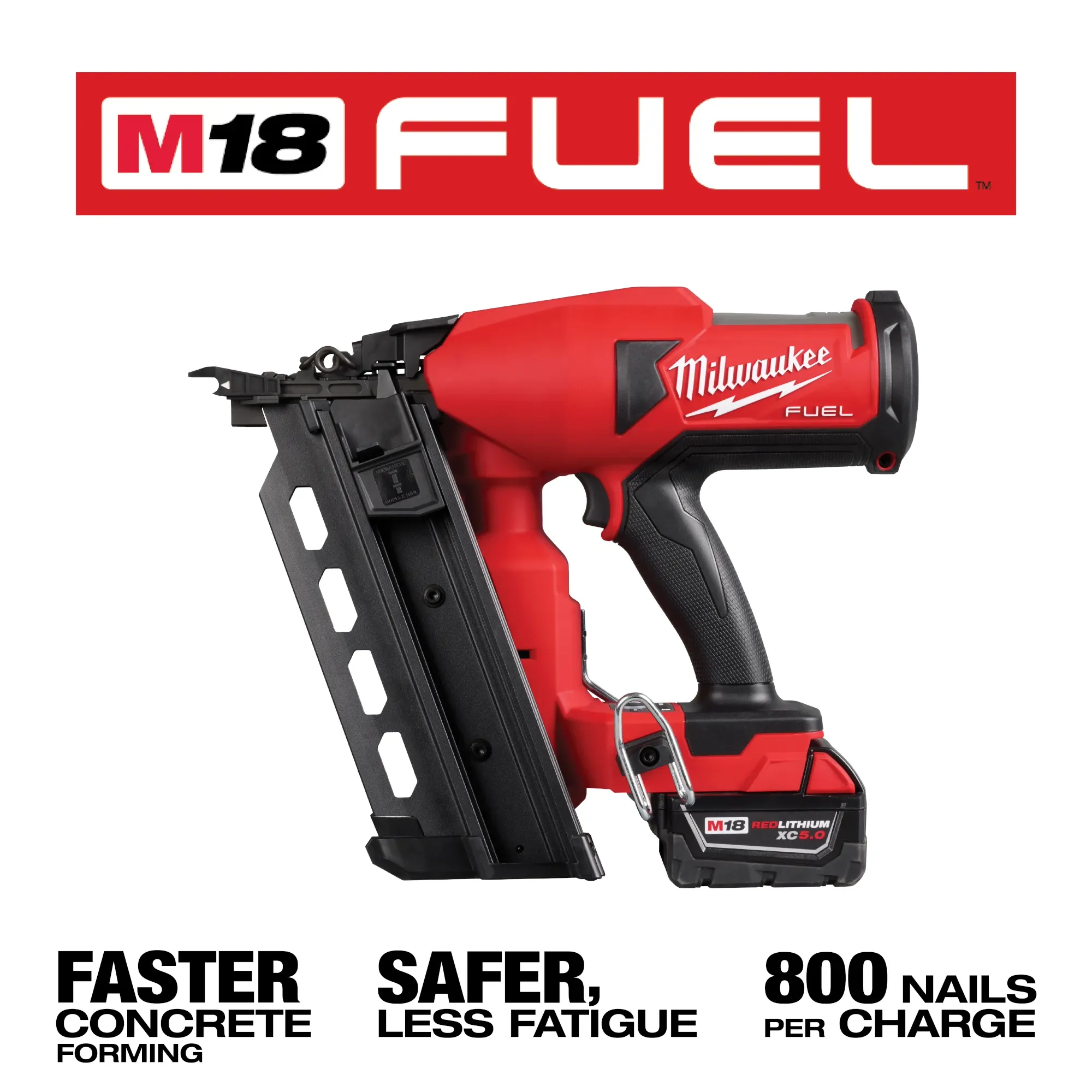 Milwaukee 2844-21, M18 FUEL™ Duplex Nailer Kit - Image 6
