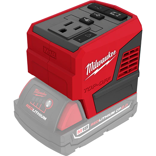 Milwaukee 2846-20, M18 TOP-OFF 175W Power Supply - Image 5