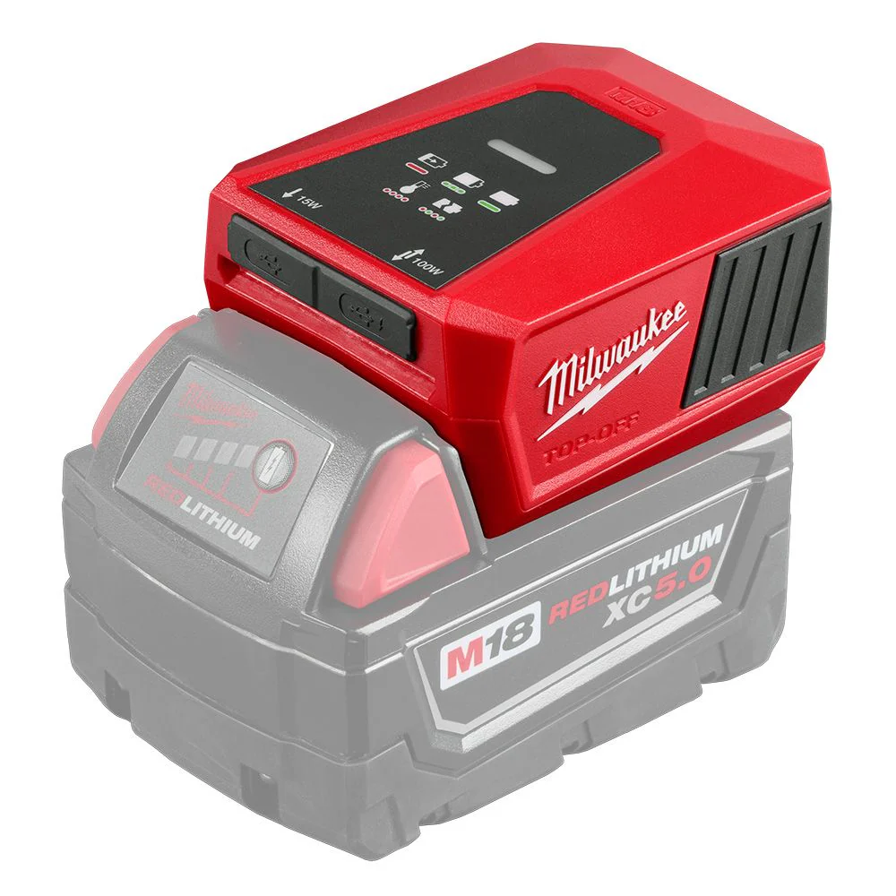 Milwaukee 2847-20, M18™ TOP-OFF™ Charger & Power Supply - Image 2