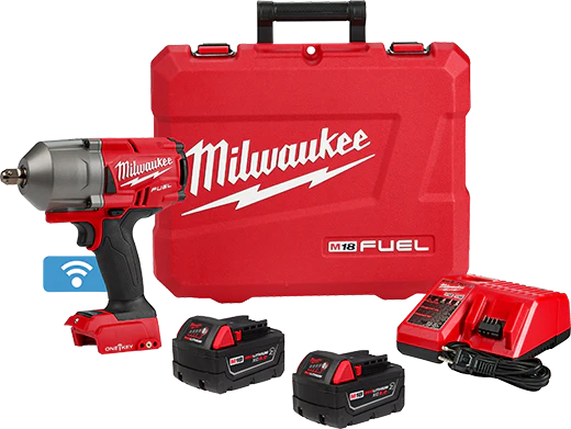 Milwaukee 2862-22R, M18 FUEL™ 1/2" High Torque Impact Wrench w/ ONE-KEY™ with Pin Detent Kit