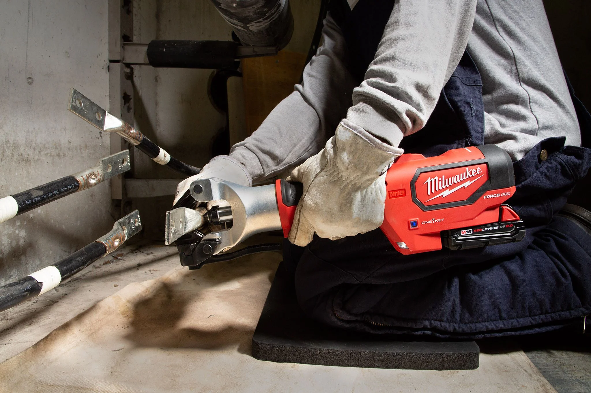 Milwaukee 2877-22, M18 FORCE LOGIC 750 MCM Dieless Crimper Kit - Image 5