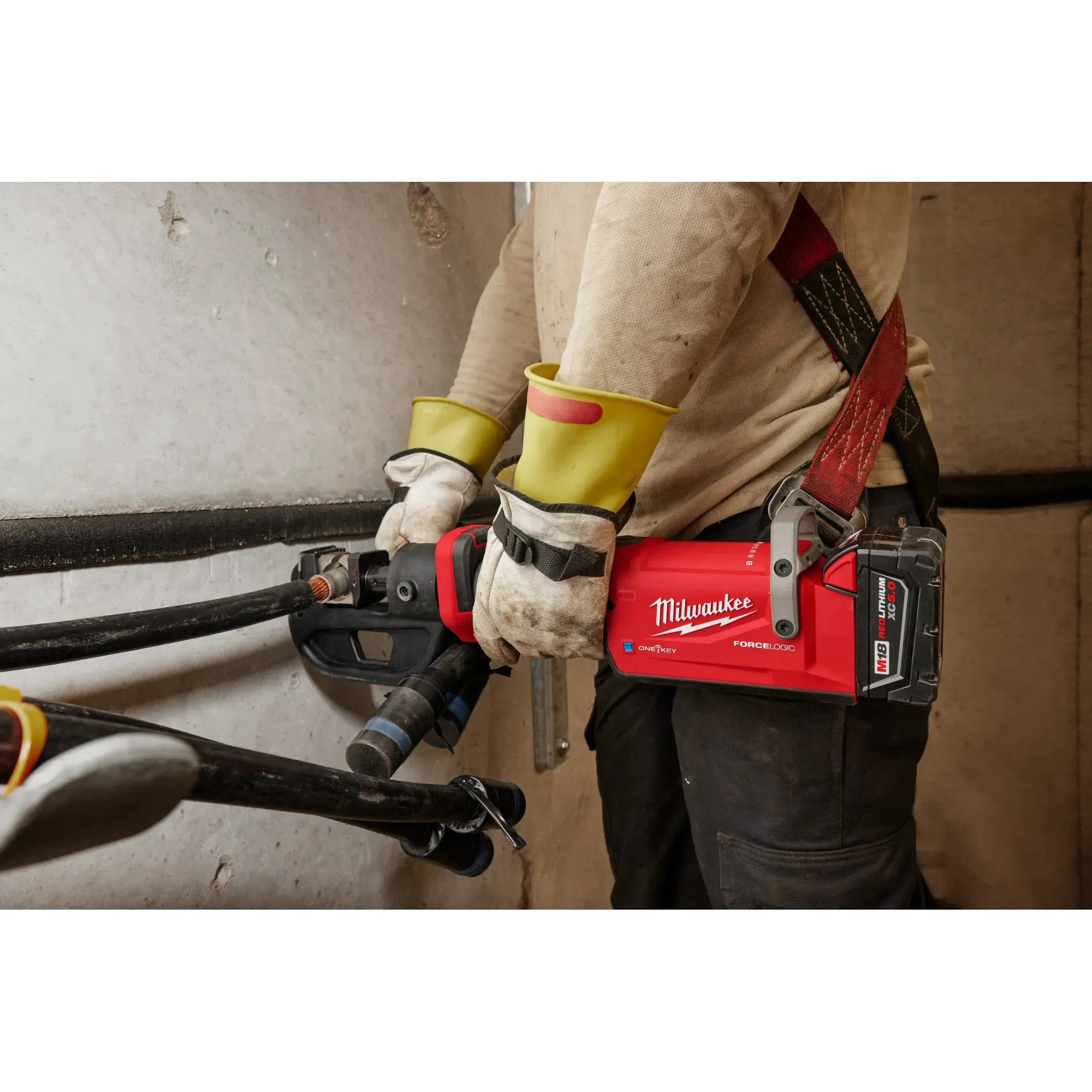Milwaukee 2878K-22, M18â„¢ FORCE LOGICâ„¢ 12T Kearney Linear Crimper Kit - Image 6