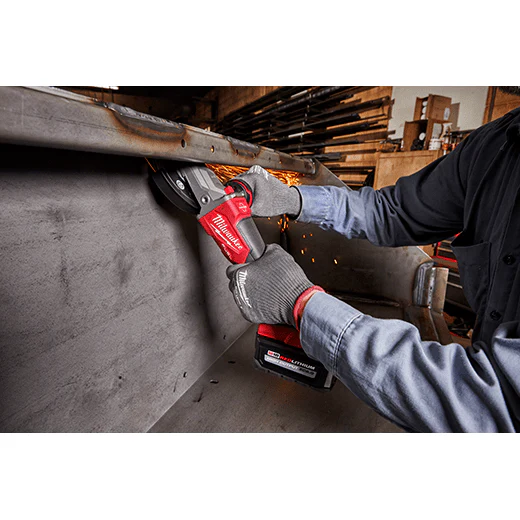 Milwaukee 2886-20, M18 FUEL 5" Flathead Braking Grinder, Paddle Switch No-Lock (Tool Only) - Image 3