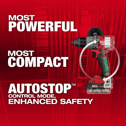 Milwaukee 2904-22, M18 FUEL™ 1/2" Hammer Drill/Driver Kit - Image 4