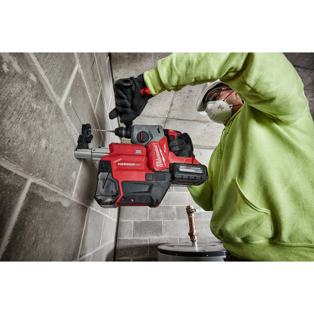 Milwaukee 2912-DE, M18 FUEL HAMMERVAC 1" Dedicated Dust Extractor - Image 7