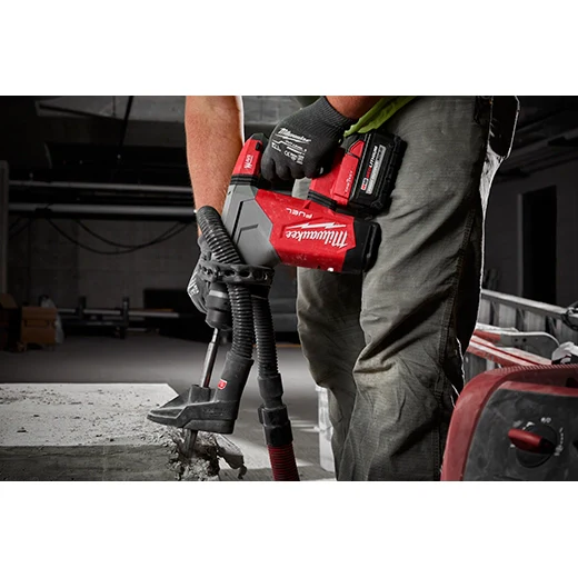 Milwaukee 2915-22DE, M18 FUEL™ 1-1/8" SDS Plus Rotary Hammer w/ ONE-KEY™ & HAMMERVAC™ Dedicated Dust Extractor Kit - Image 5