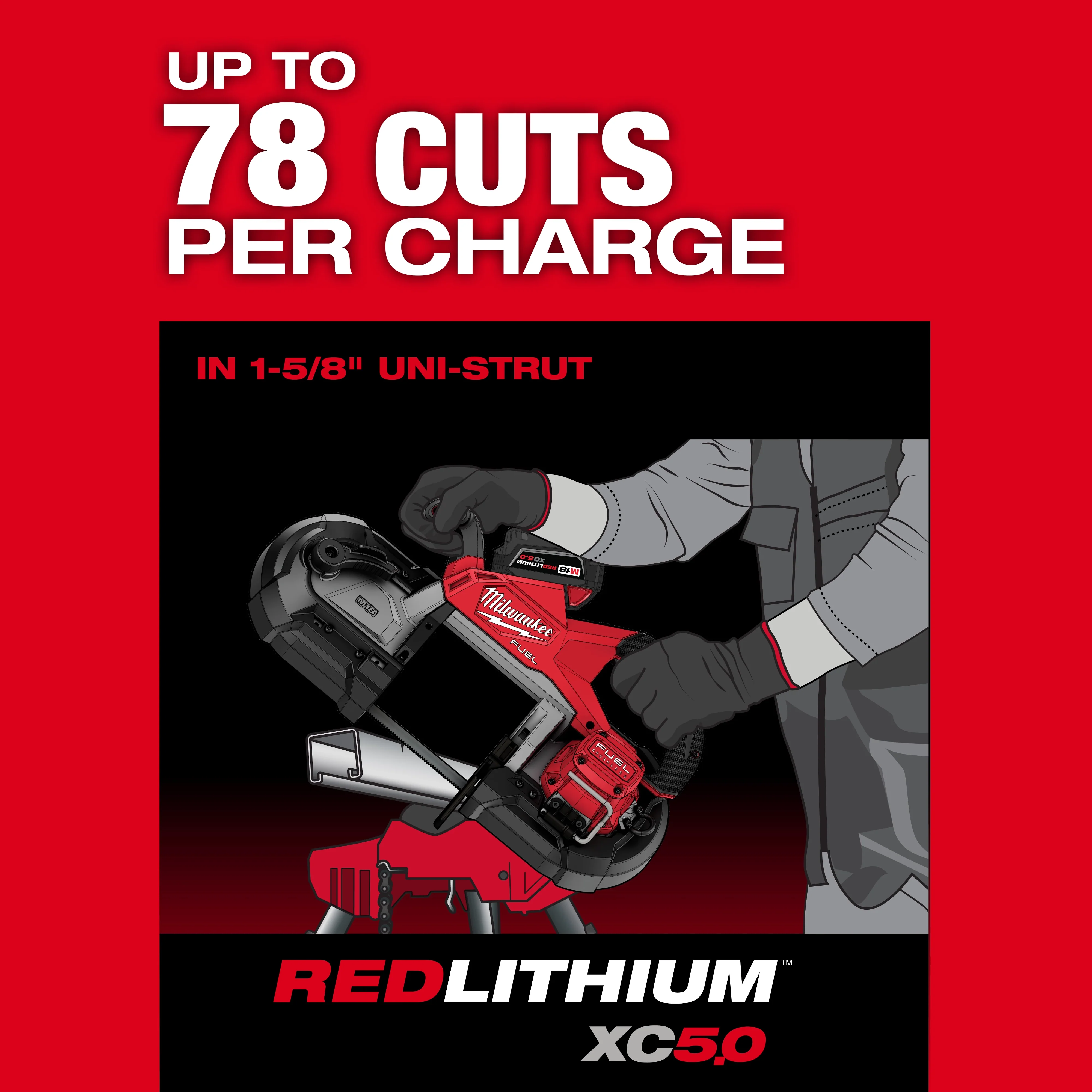 Milwaukee 2929-20, M18 FUEL™ Deep Cut Band Saw (Tool Only) - Image 6