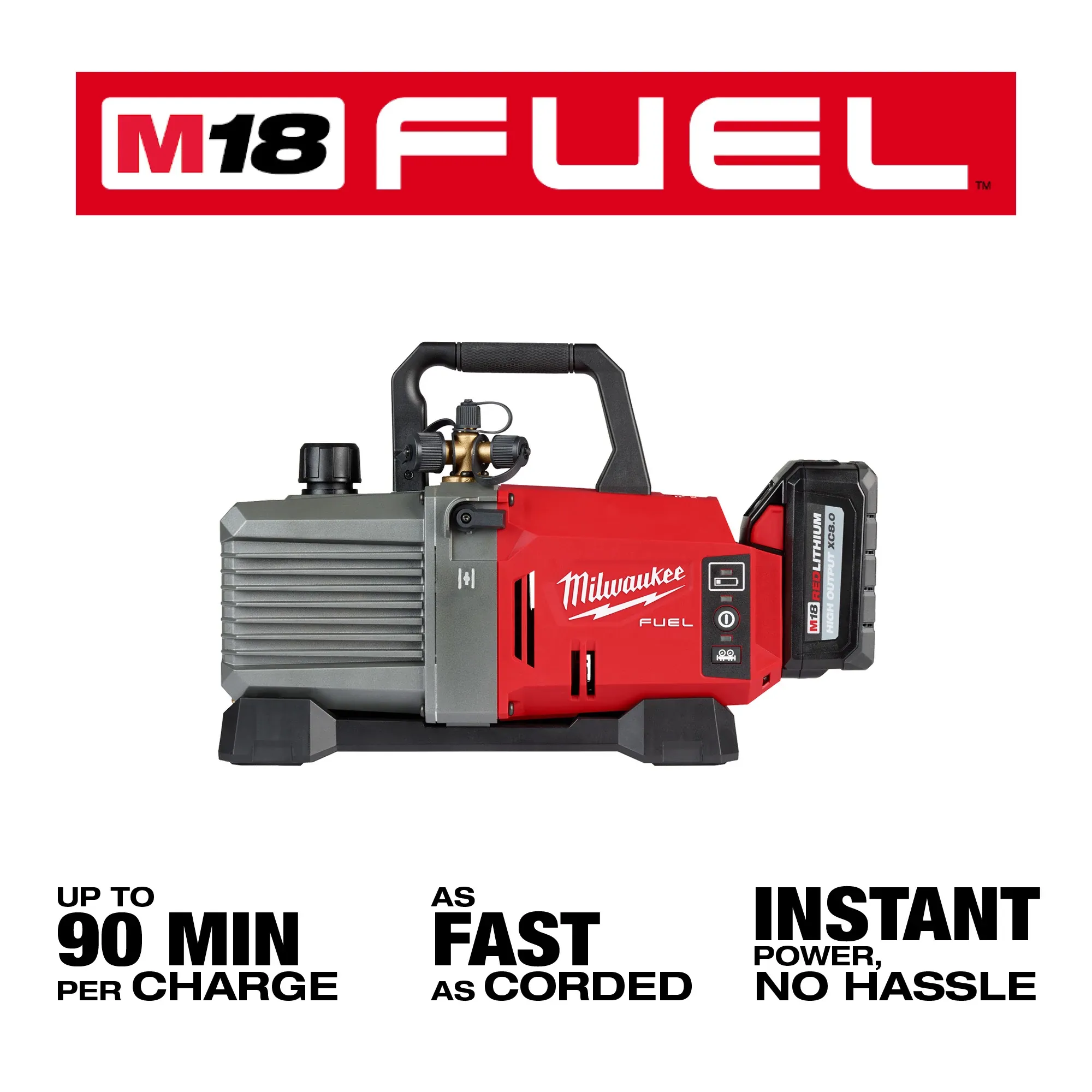 Milwaukee 2941-21, M18 FUEL™ 5 CFM Vacuum Pump Kit - Image 3