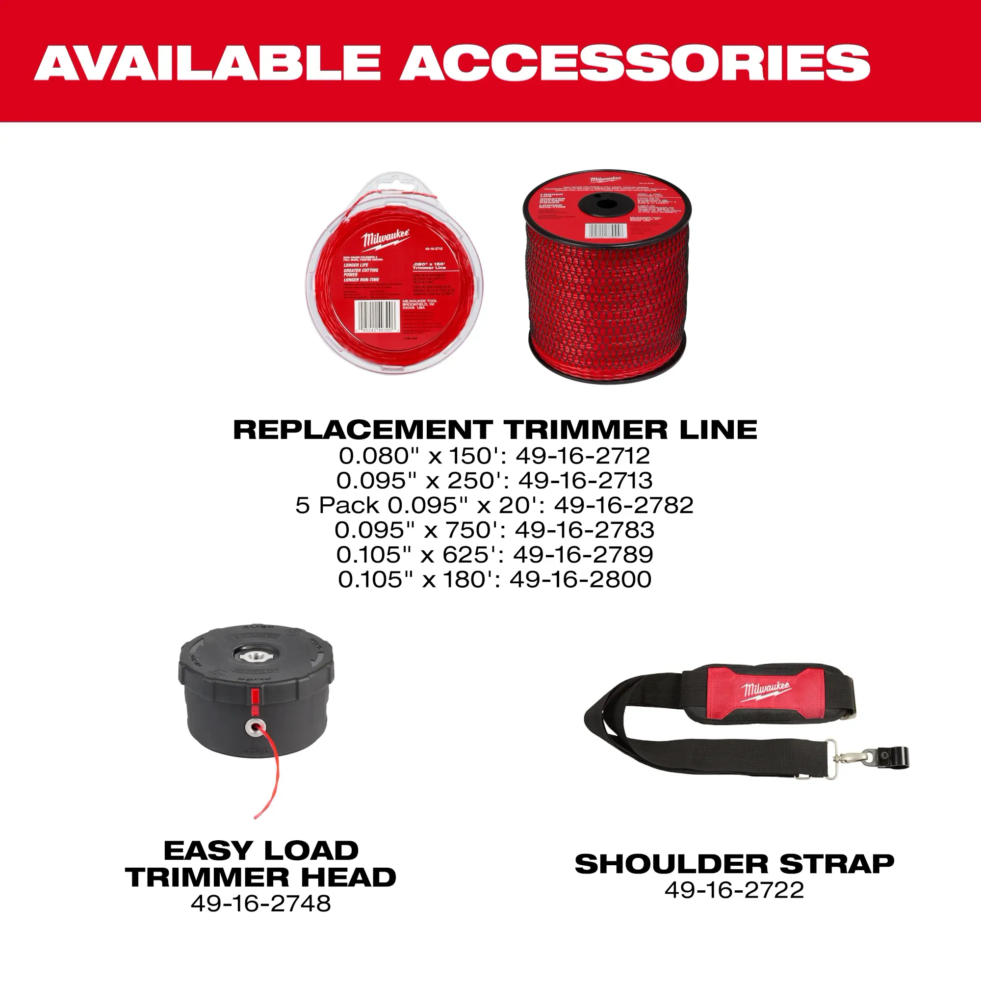 Milwaukee 3006-22, M18 FUEL™ 17” Dual Battery String Trimmer Kit - Image 12