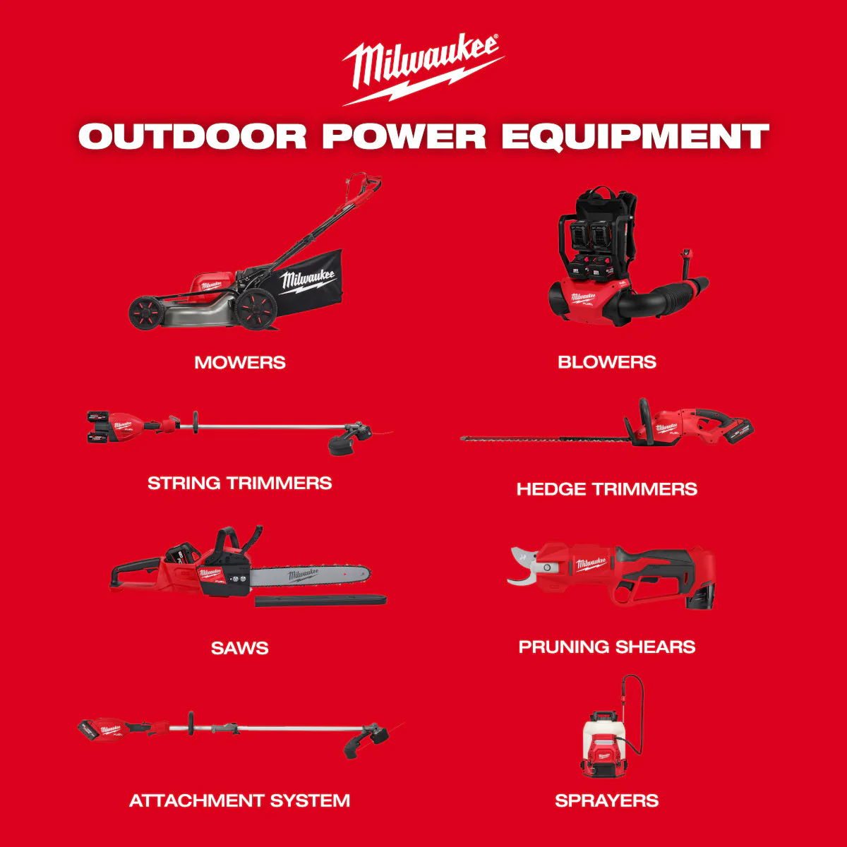 Milwaukee 3012-20, M18 FUEL™ Pole Articulating Hedge Trimmer (Tool Only) - Image 10
