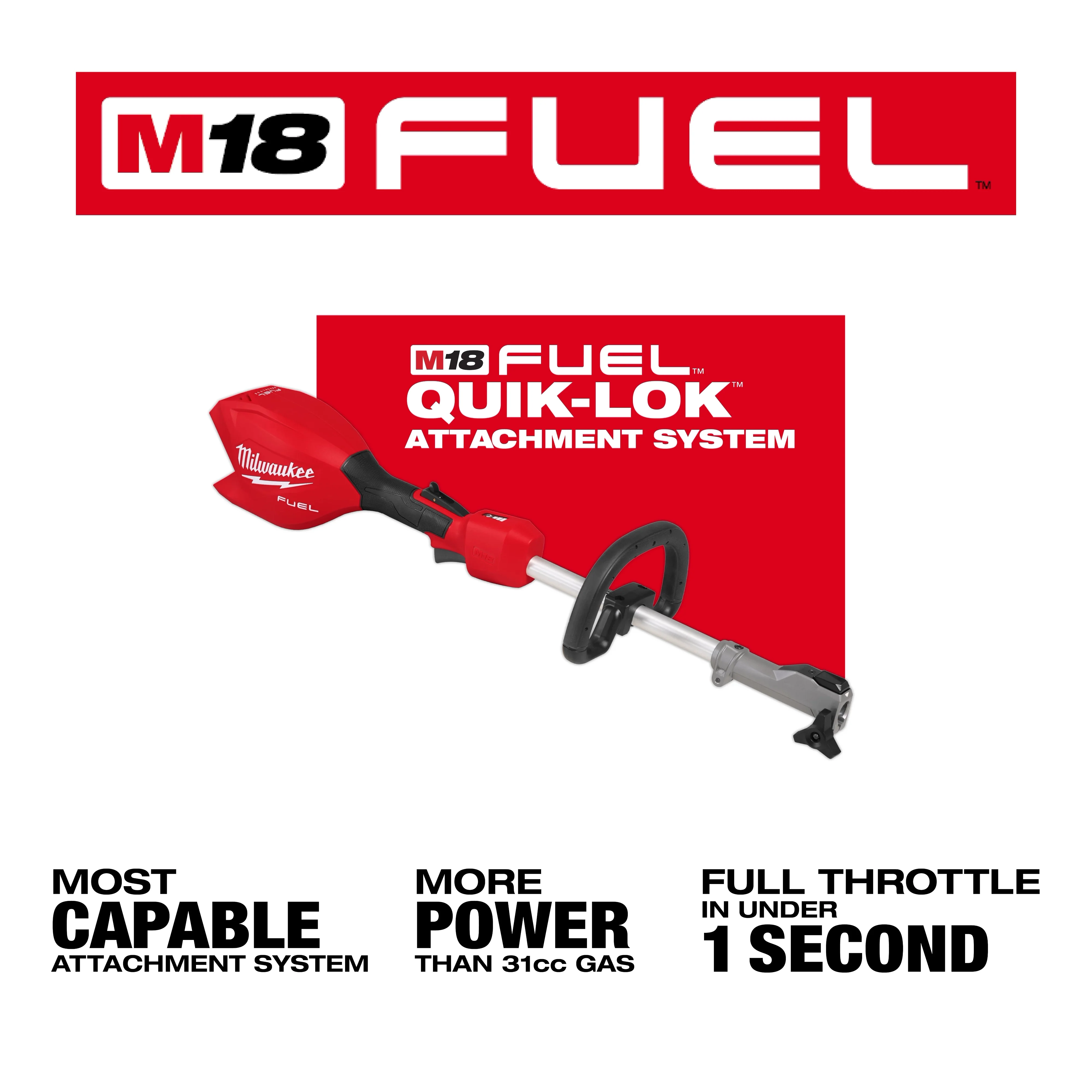 Milwaukee 3016-20, M18 FUEL™ Power Head w/ QUIK-LOK™ - Image 4