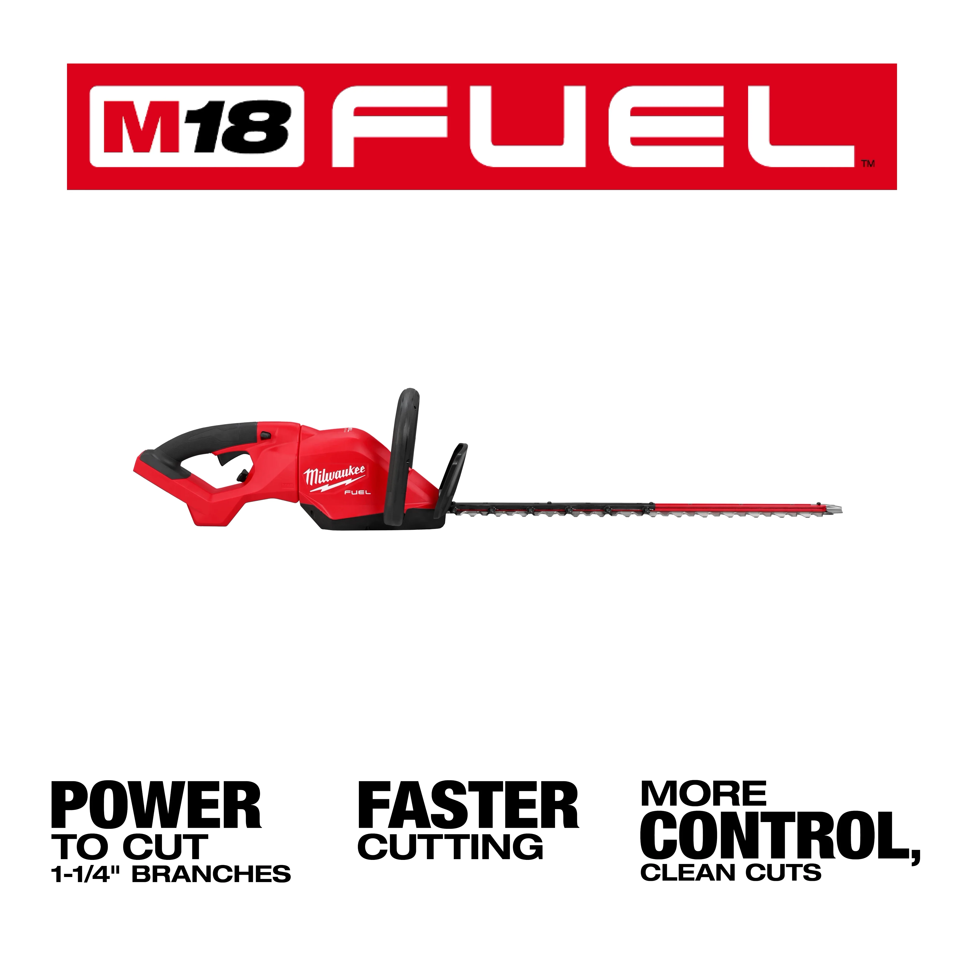 Milwaukee 3033-20, M18 FUEL™ 24" Hedge Trimmer (Tool Only) - Image 2