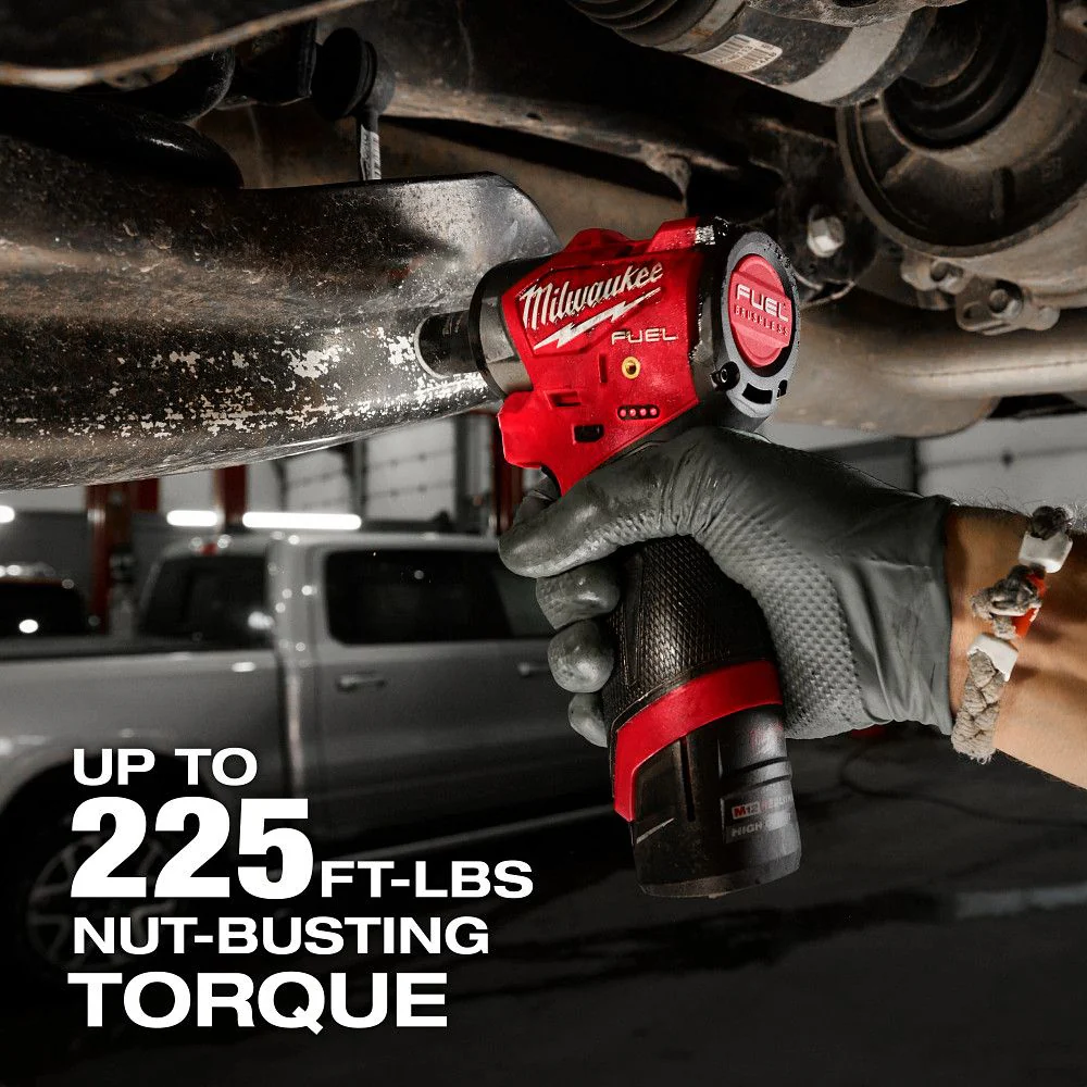 Milwaukee 3049-20, M12 FUEL™ 3/8" Subcompact Impact Wrench w/ Friction Ring - Image 4
