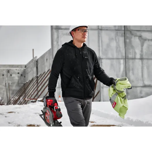 Milwaukee 306B-21 M12 Black Heated Hoodie Kit - Image 8