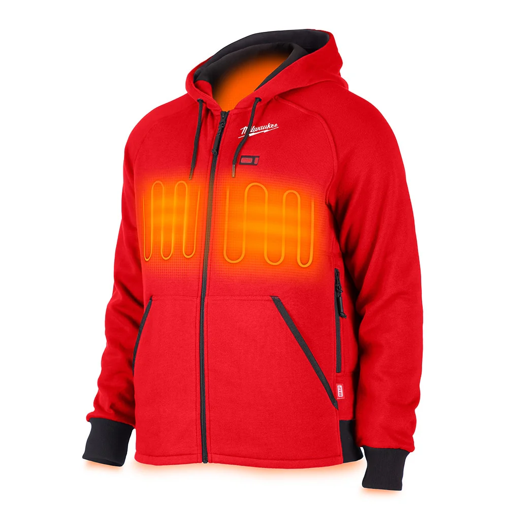 Milwaukee 306R-20 M12 Red Heated Hoodie Only - Image 3