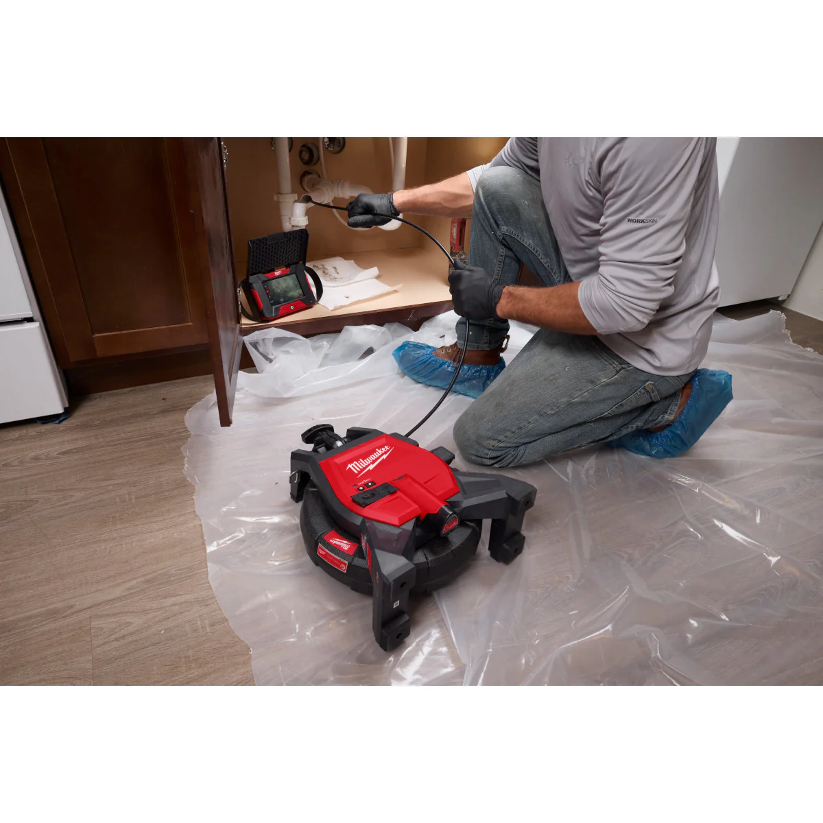 Milwaukee 3318-22B, M12™ 85’ High Flex Compact Inspection Camera Kit - Image 13