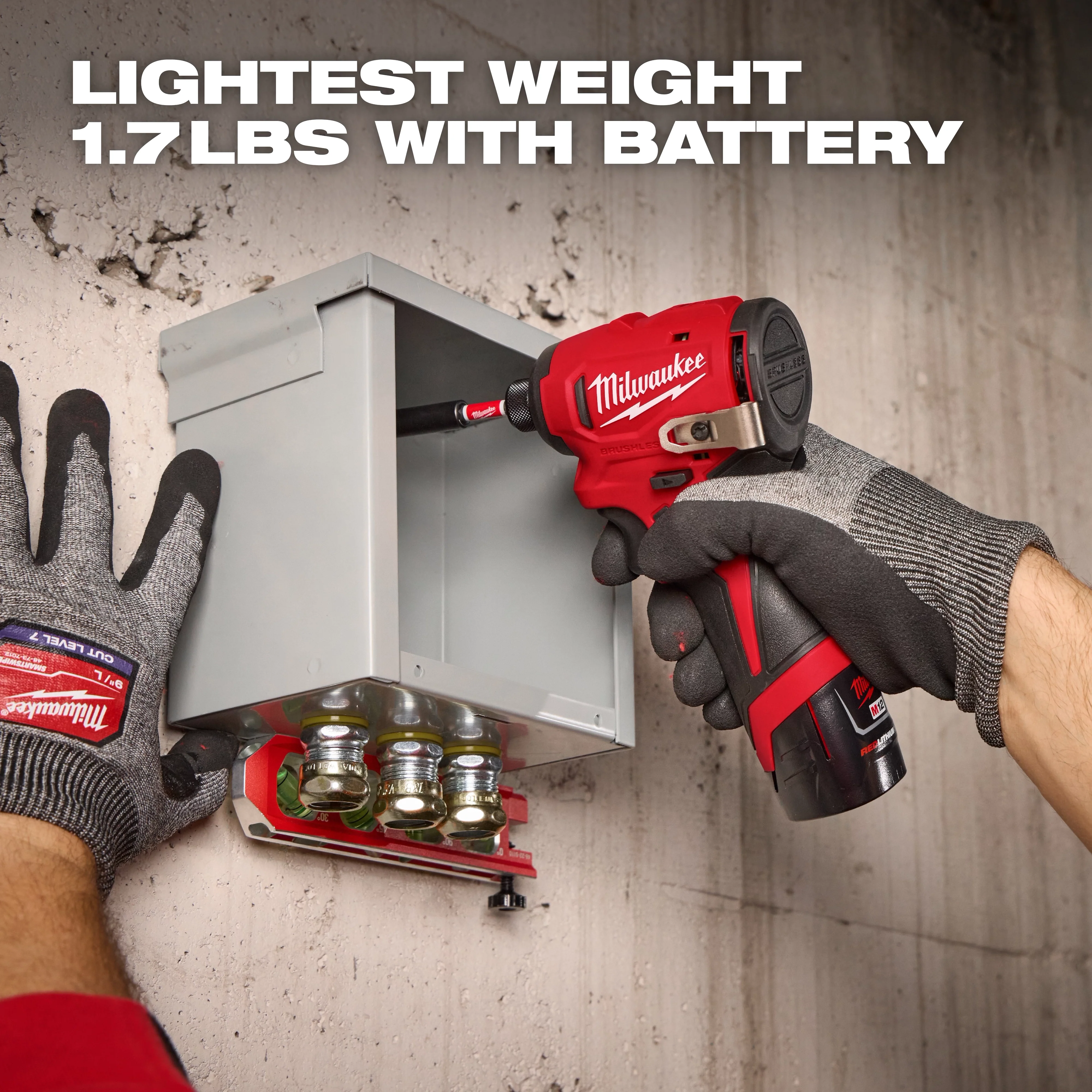 Milwaukee 3450-20, M12™ Subcompact Brushless 1/4" Hex Impact Driver - Image 6