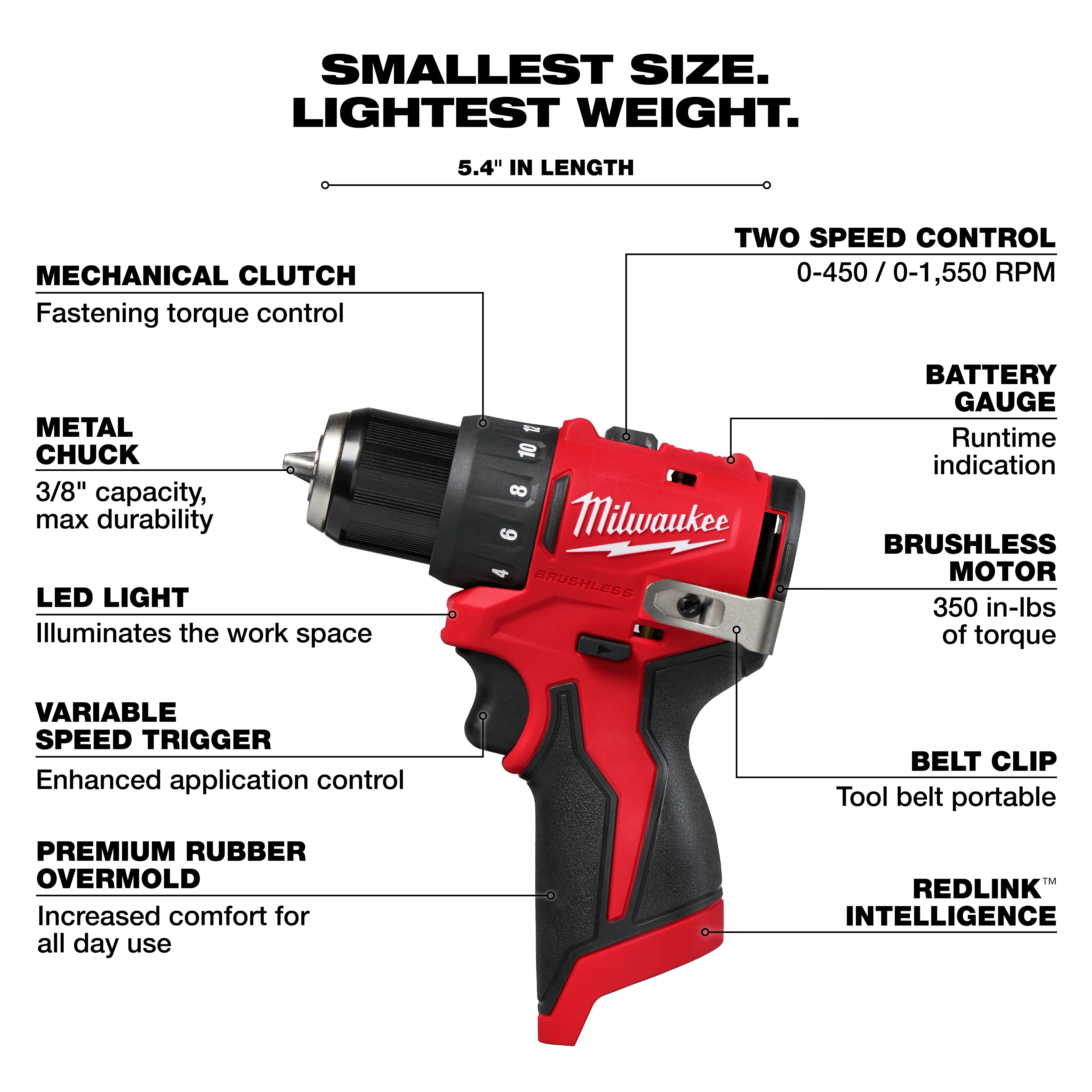 Milwaukee 3494-22, M12™ Subcompact Brushless 2-Tool Combo Kit - Image 4